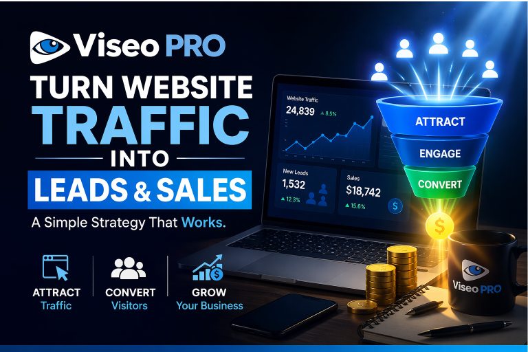 Turn Traffic Into Leads and Sales